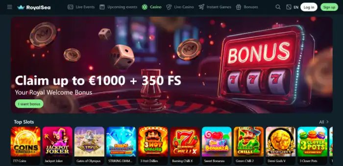 RoyalSea Casino: Das ultimative Spielerlebnis für deutsche Glücksspielfans in Germany RoyalSea Casino: Das ultimative Spielerlebnis für deutsche Glücksspielfans in Germany